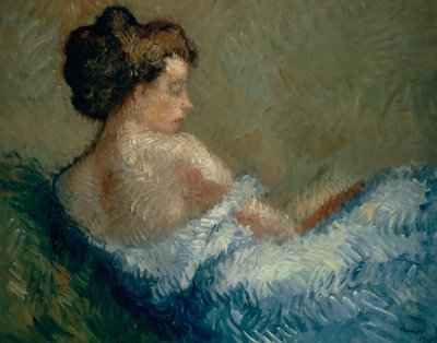 Figure Crouching by Isidre Nonell
